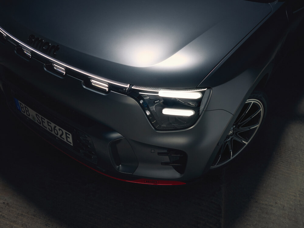 Mecánica de la Smart #5 BRABUS